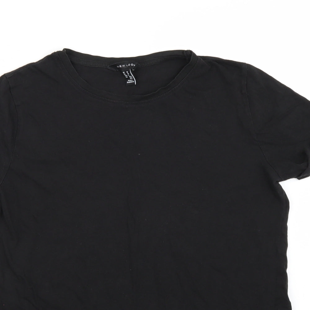 New Look Womens Black   Basic T-Shirt Size 10