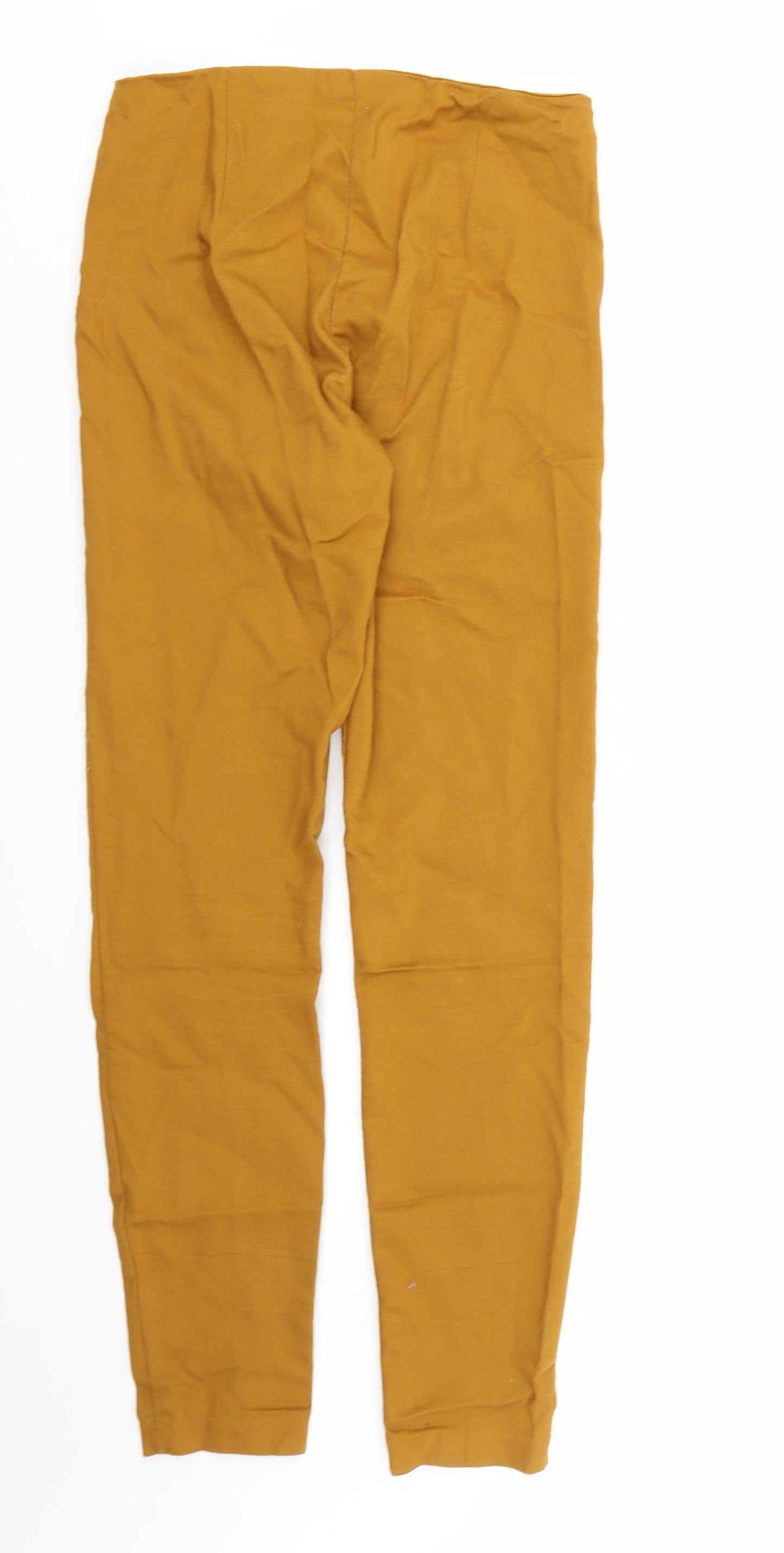 H&M Womens Brown   Jegging Trousers Size 8 L29 in