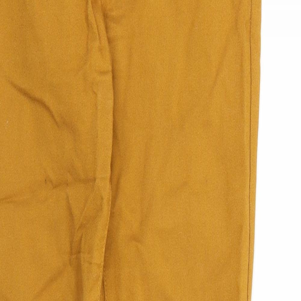 H&M Womens Brown   Jegging Trousers Size 8 L29 in