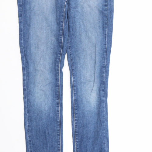 Rich & Skinny Womens Blue  Denim Skinny Jeans Size 24 in L30 in