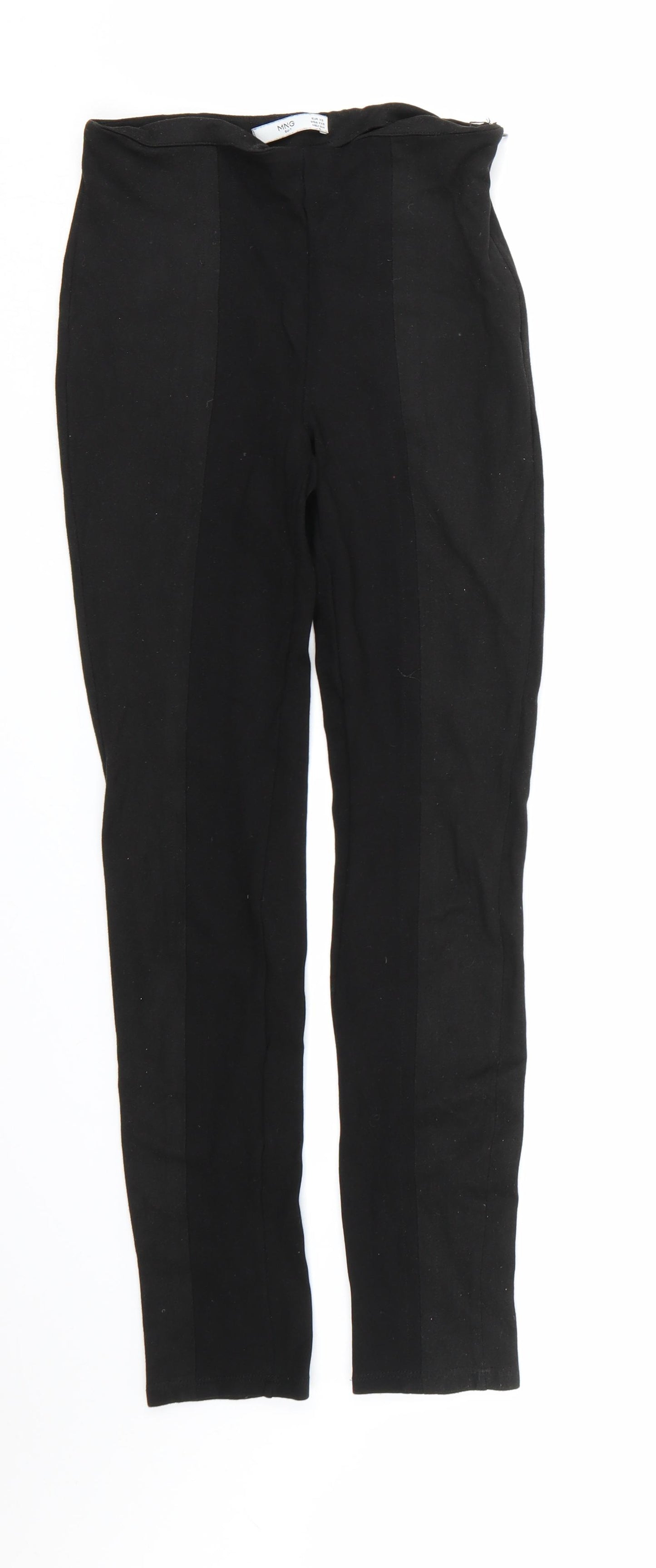 MNG SUIT Womens Black   Pedal Pusher Trousers Size XS L27 in