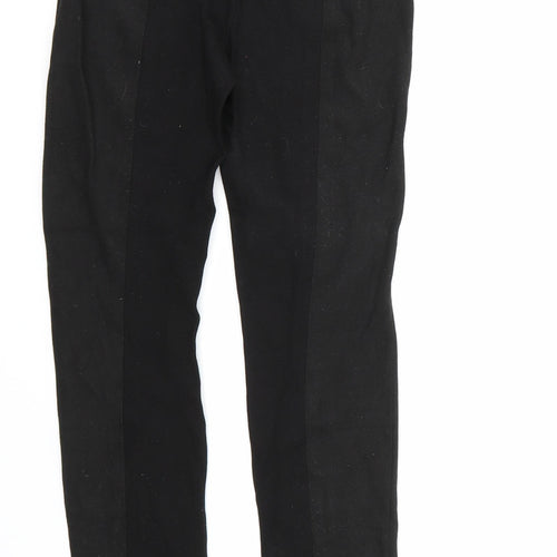 MNG SUIT Womens Black   Pedal Pusher Trousers Size XS L27 in