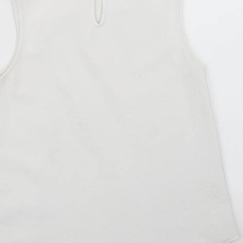 Papaya Womens White   Basic Tank Size 8