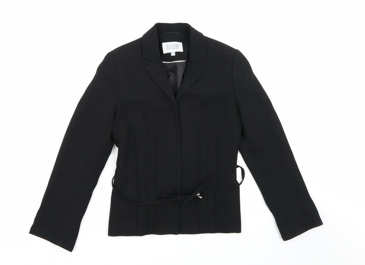 NEXT Womens Black  Rayon Jacket Blazer Size 8