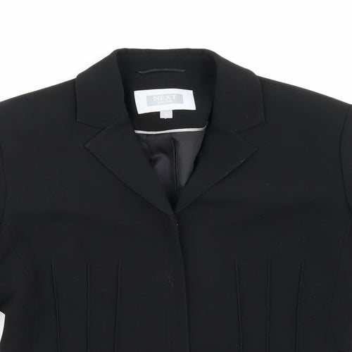 NEXT Womens Black  Rayon Jacket Blazer Size 8