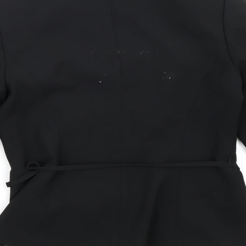 NEXT Womens Black  Rayon Jacket Blazer Size 8
