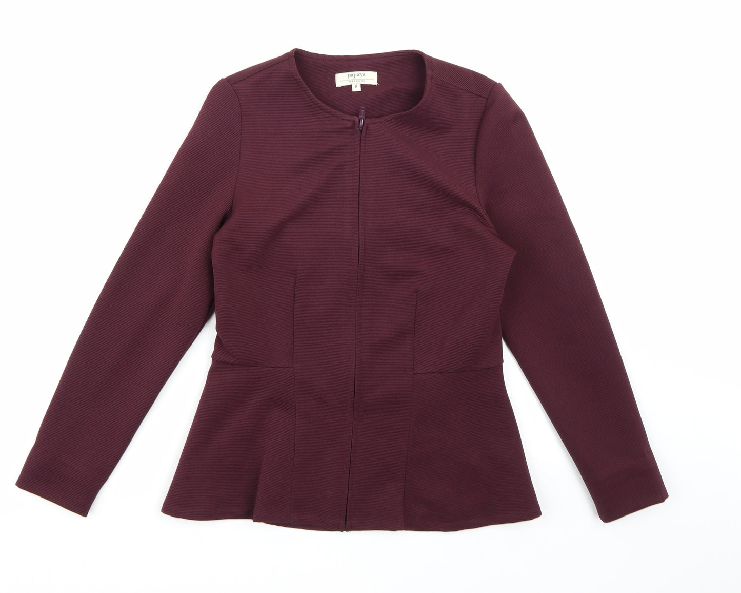 Papaya Womens Purple   Jacket  Size 8