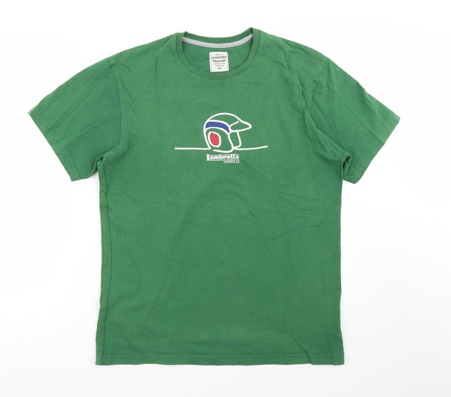 Lambretta Mens Green    T-Shirt Size L