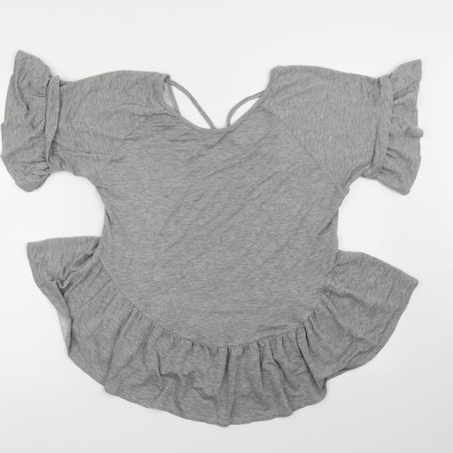 George Womens Grey   Basic T-Shirt Size 16
