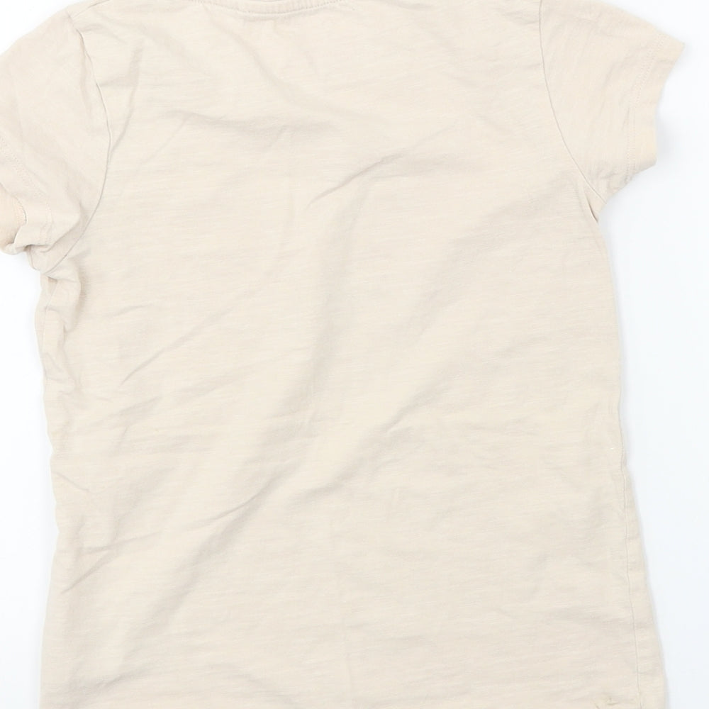 NEXT  Girls Ivory   Basic T-Shirt Size 7 Years
