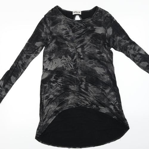 dolls Womens Black   Basic Blouse Size M
