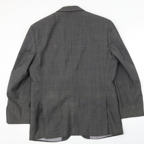 Preworn  Mens Grey   Jacket Blazer Size 40