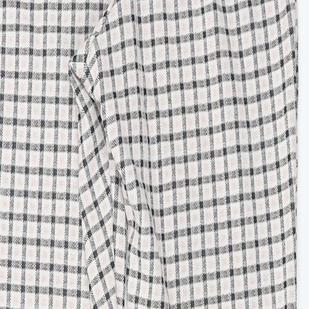 ASOS  Womens Pink Check  Trousers  Size 10 L24 in