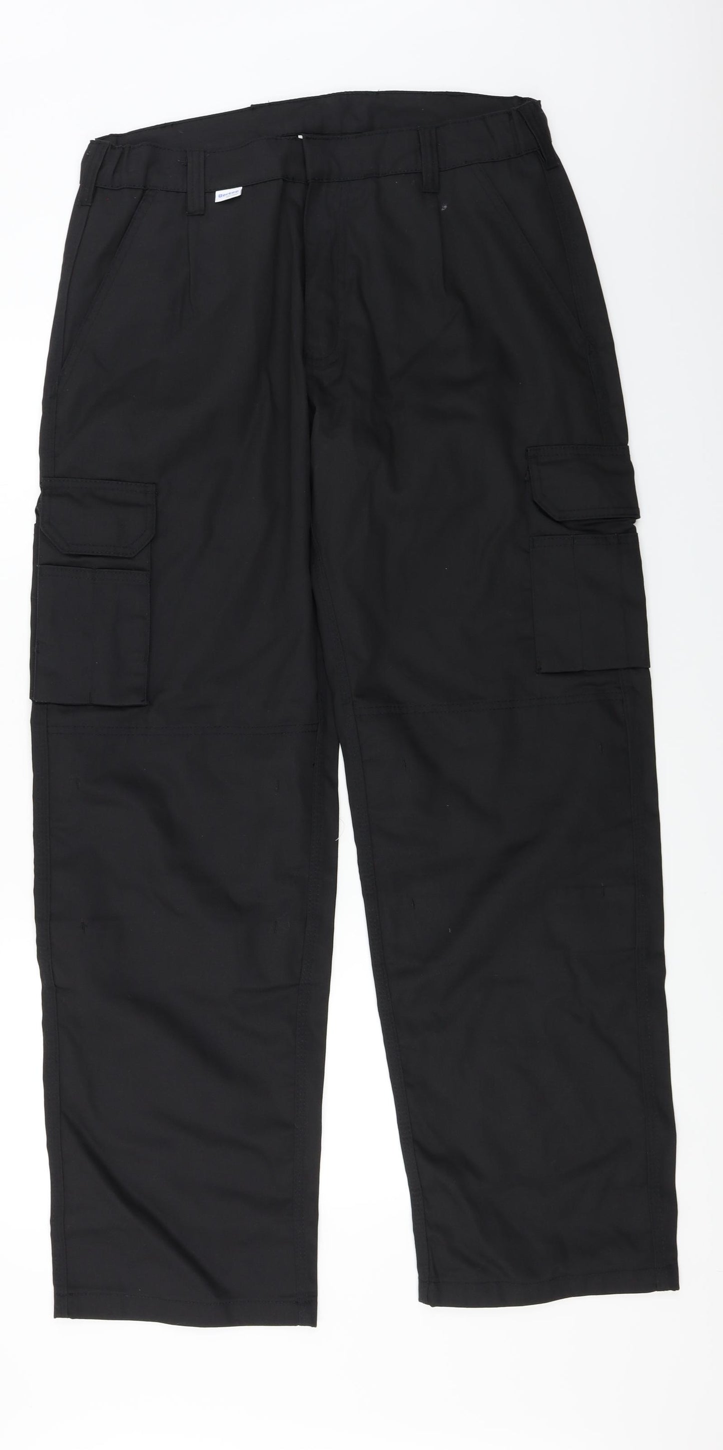 bertree Mens Black   Trousers  Size 36 in L30 in