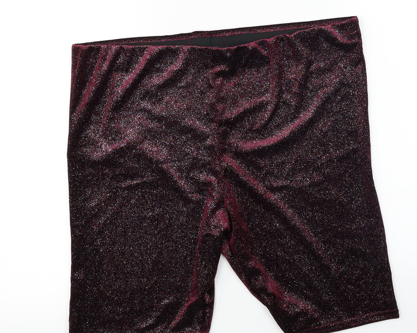 New Look Womens Purple   Sweat Shorts Size 18