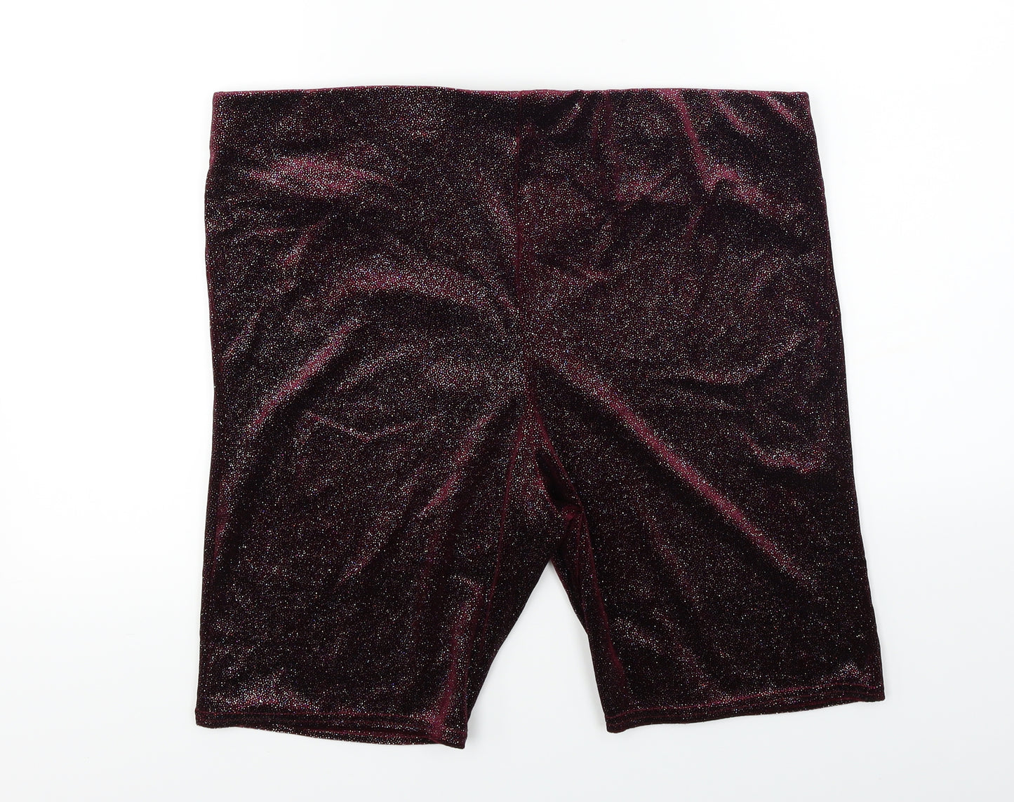 New Look Womens Purple   Sweat Shorts Size 18