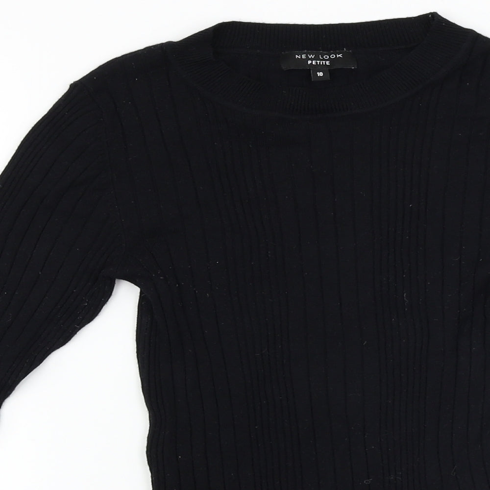 New Look  Womens Black   Pullover Jumper Size 10