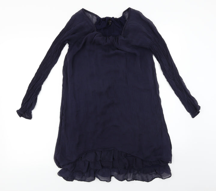 Phase Eight Womens Blue A-Line Size XS