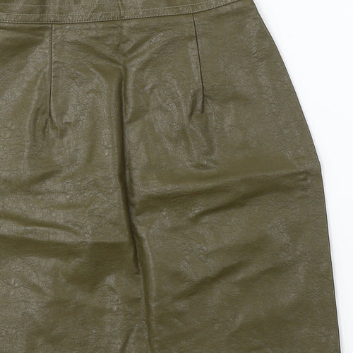 Misguided   Womens Brown   A-Line Skirt Size 8