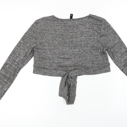 H&M  Womens Grey   Pullover Jumper Size S
