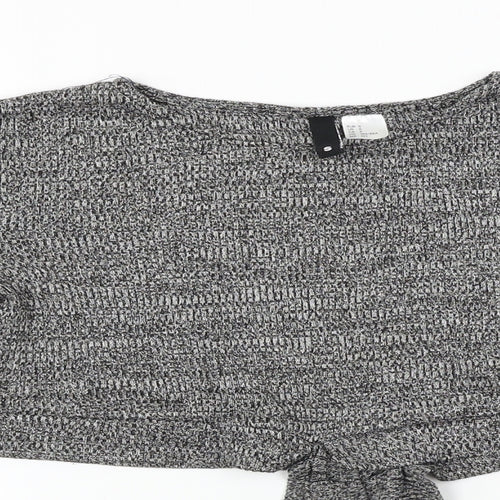 H&M  Womens Grey   Pullover Jumper Size S