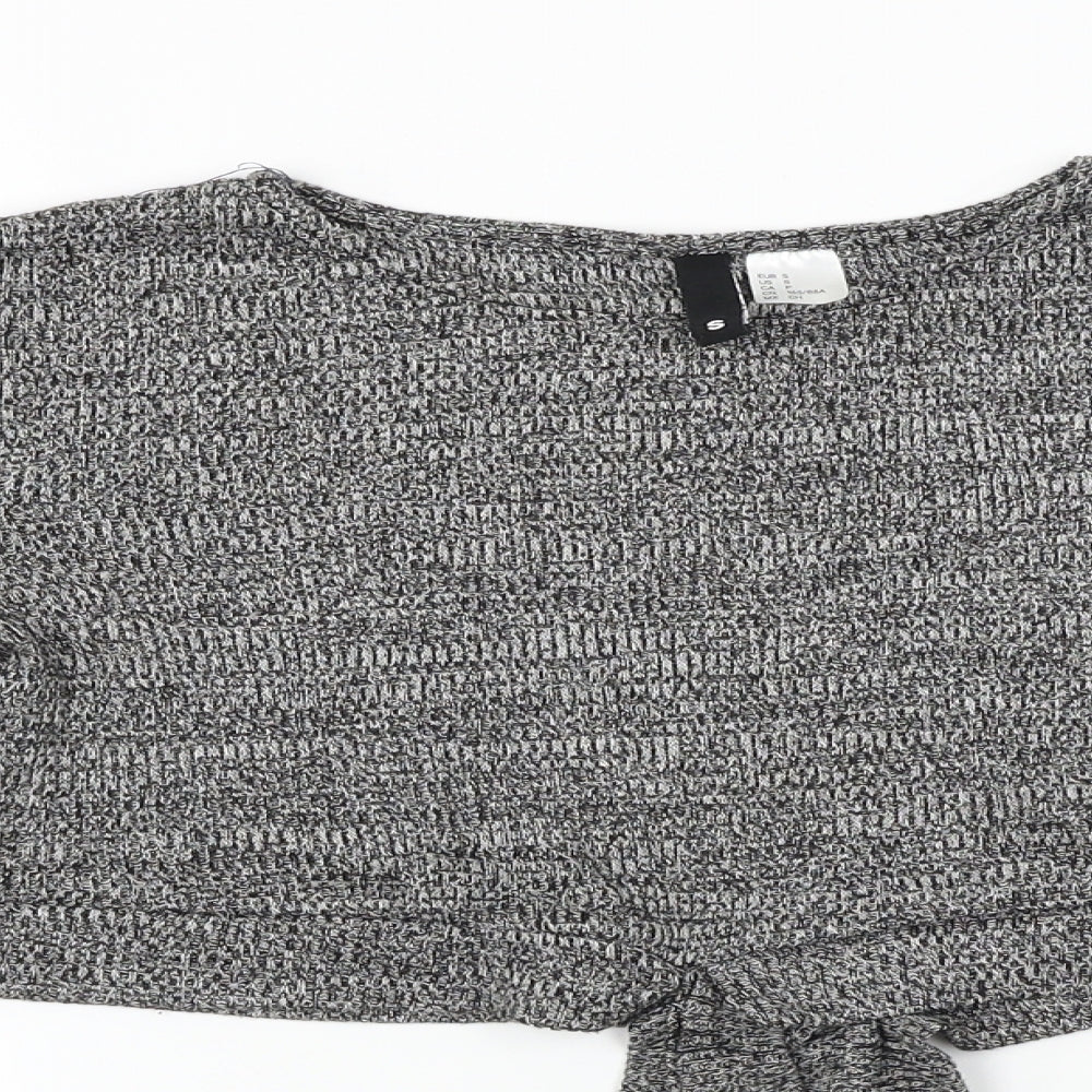 H&M  Womens Grey   Pullover Jumper Size S