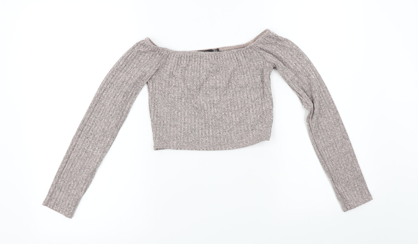 PRETTYLITTLETHING  Womens Pink   Pullover Jumper Size 8