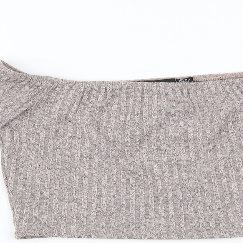PRETTYLITTLETHING  Womens Pink   Pullover Jumper Size 8