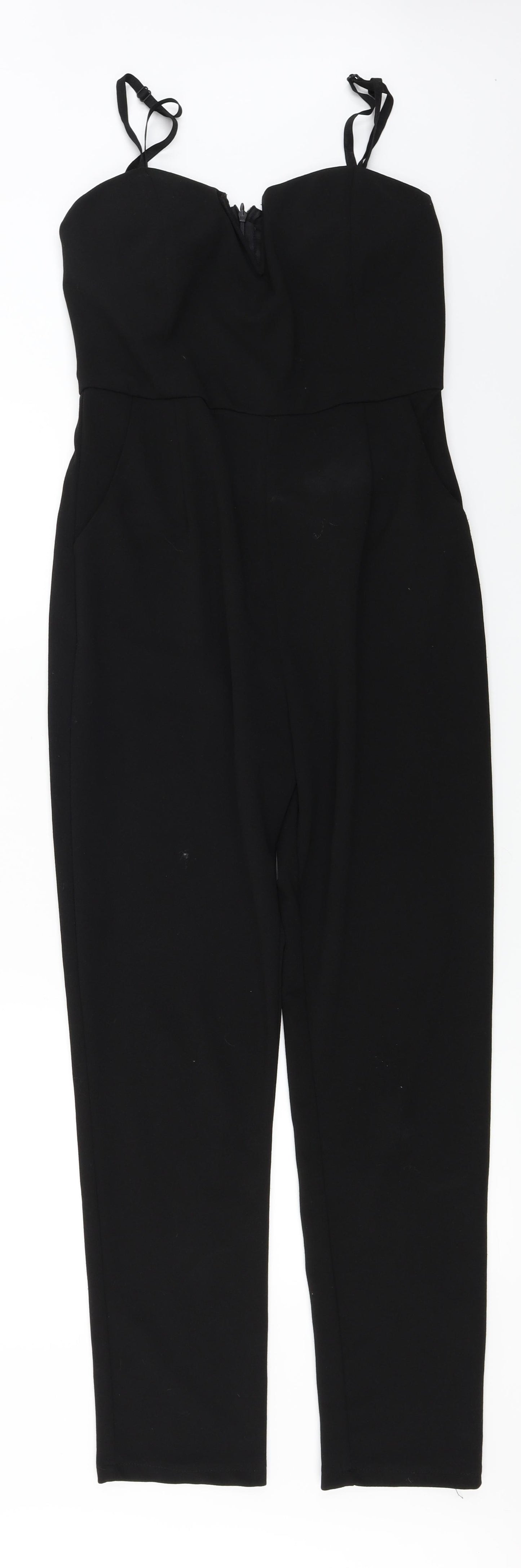 New Look Womens Black   Jumpsuit One-Piece Size 10