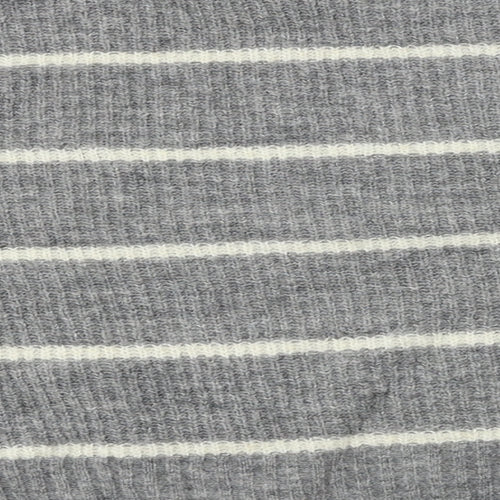 New Look  Womens Grey Striped  Pullover Jumper Size S