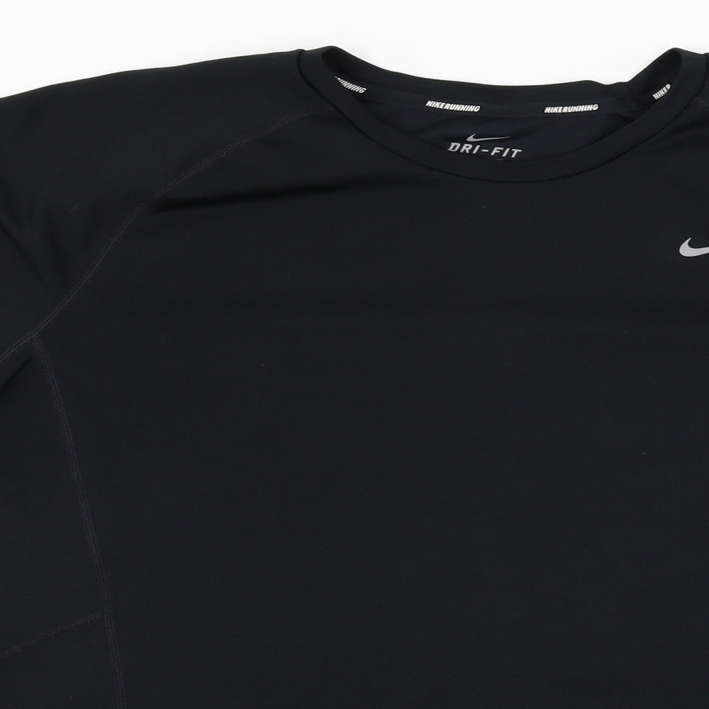 Nike Mens Black    T-Shirt Size L
