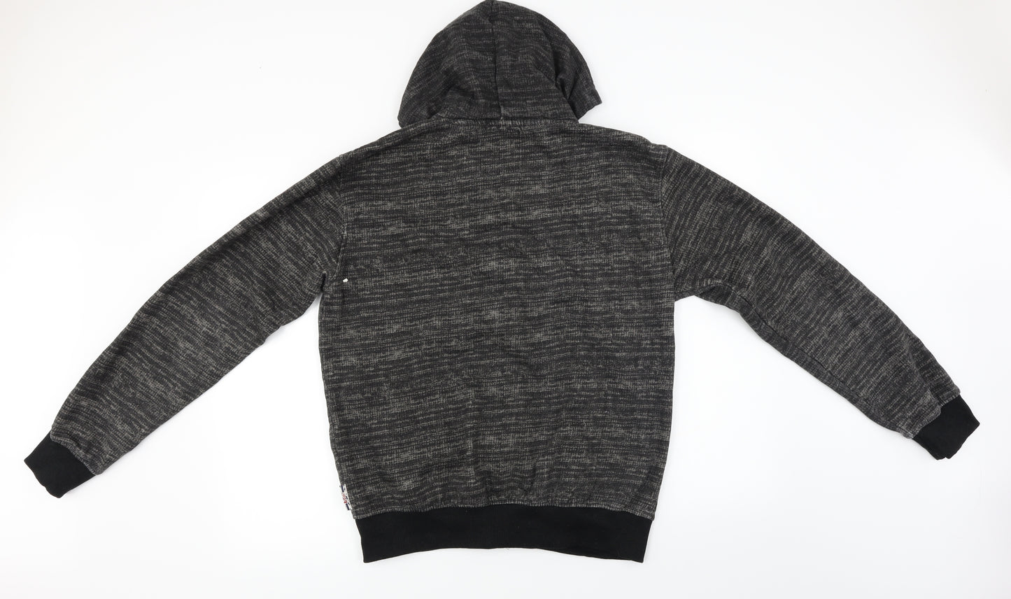Lee Cooper  Mens Brown   Cardigan Hoodie Size L
