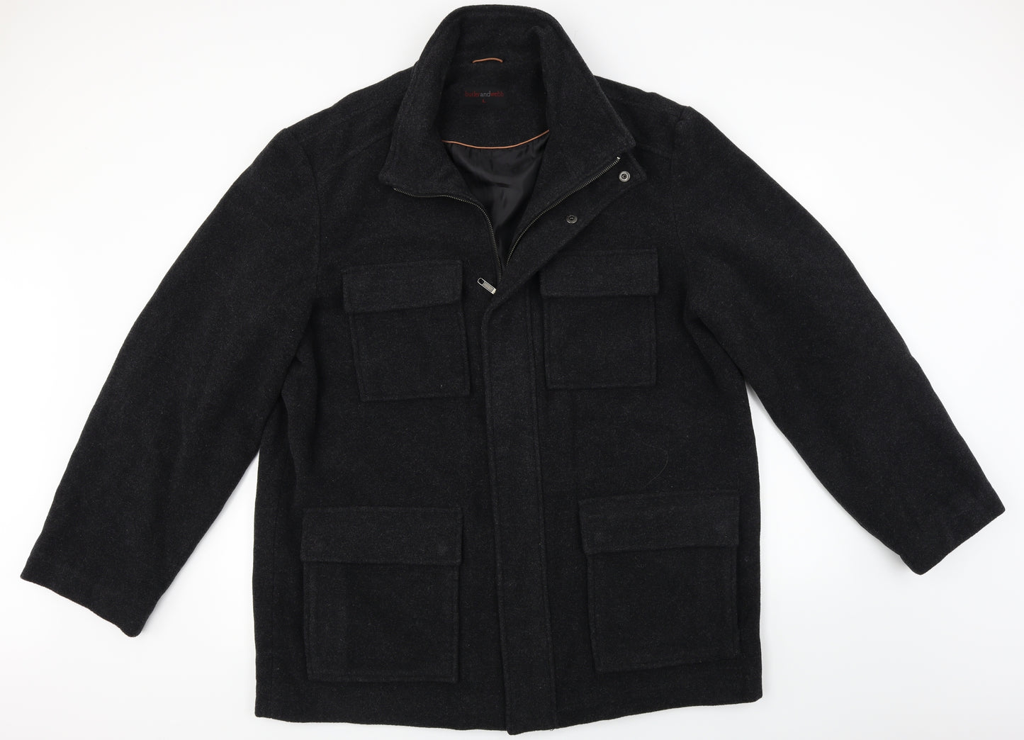 Butler and Webb  Mens Black   Jacket Coat Size L