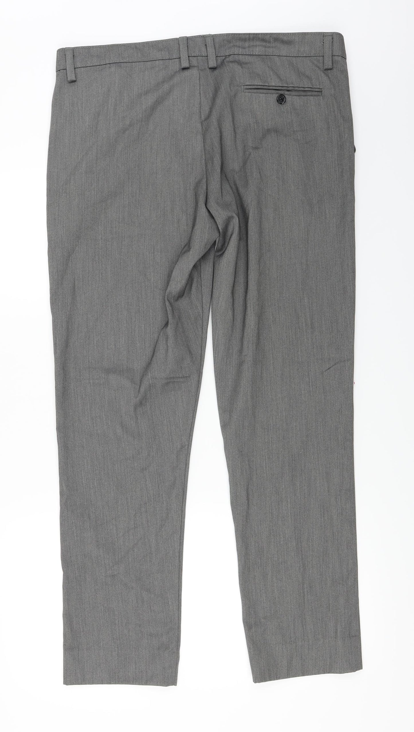 Boohoo  Mens Grey   Trousers  Size 36 in L26 in