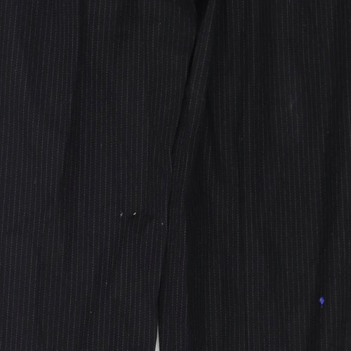 Kookai Mens Black Striped  Trousers  Size 32 in L27 in