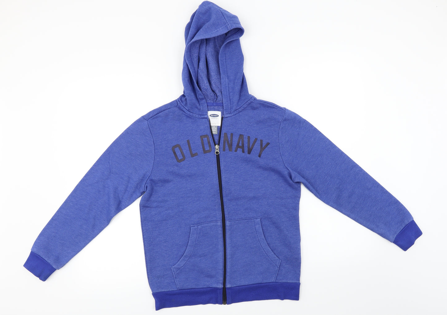 Old Navy Boys Blue   Full Zip Hoodie Size 10-11 Years
