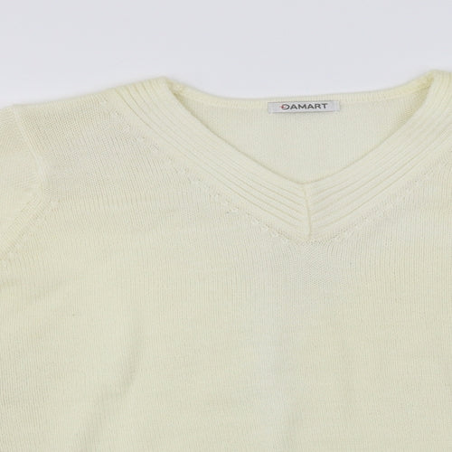 Damart  Womens Ivory   Pullover Jumper Size 8