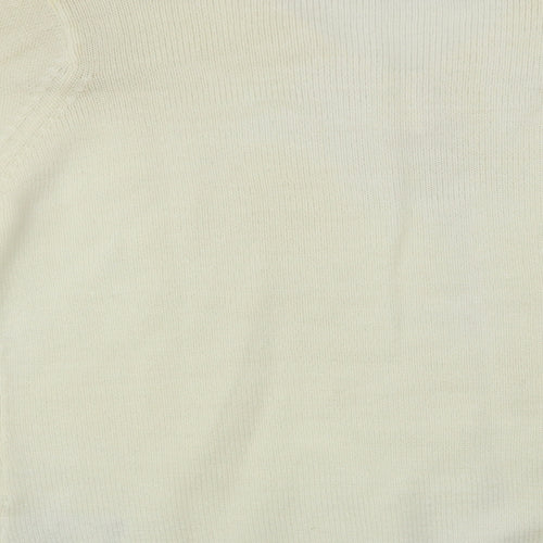 Damart  Womens Ivory   Pullover Jumper Size 8