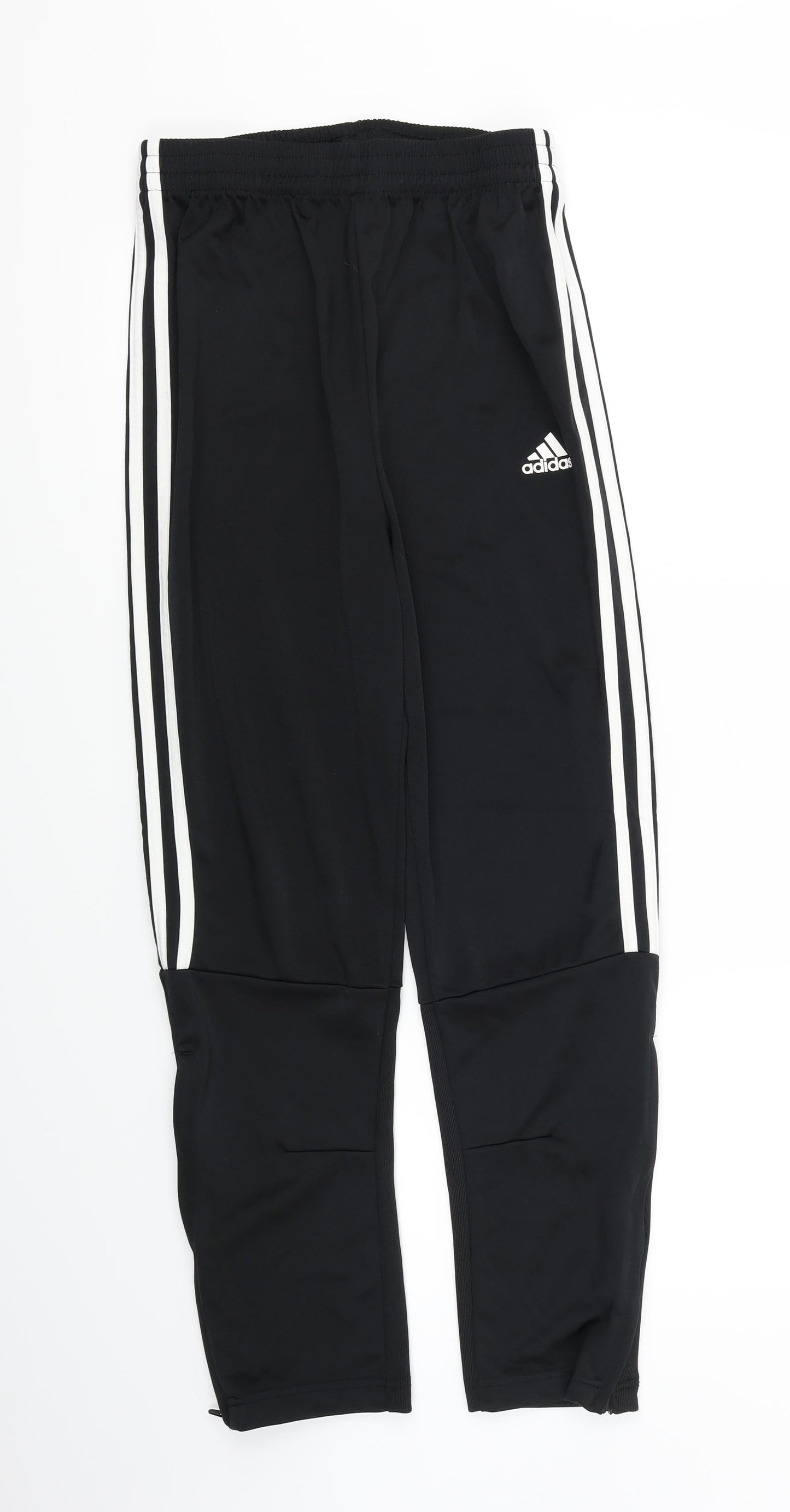 adidas Boys Black   Jogger Trousers Size 13-14 Years