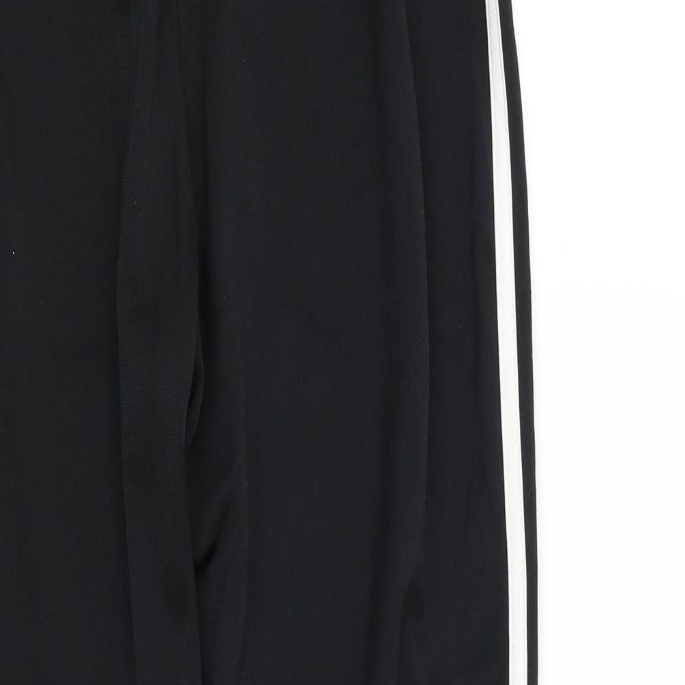 adidas Boys Black   Jogger Trousers Size 13-14 Years