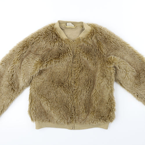 NEXT Girls Beige   Jacket Coat Size 8 Years
