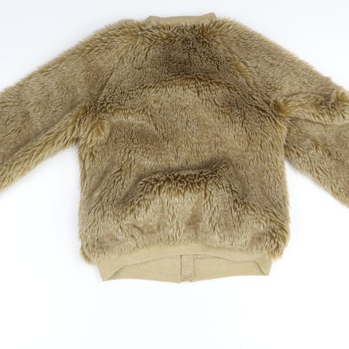 NEXT Girls Beige   Jacket Coat Size 8 Years