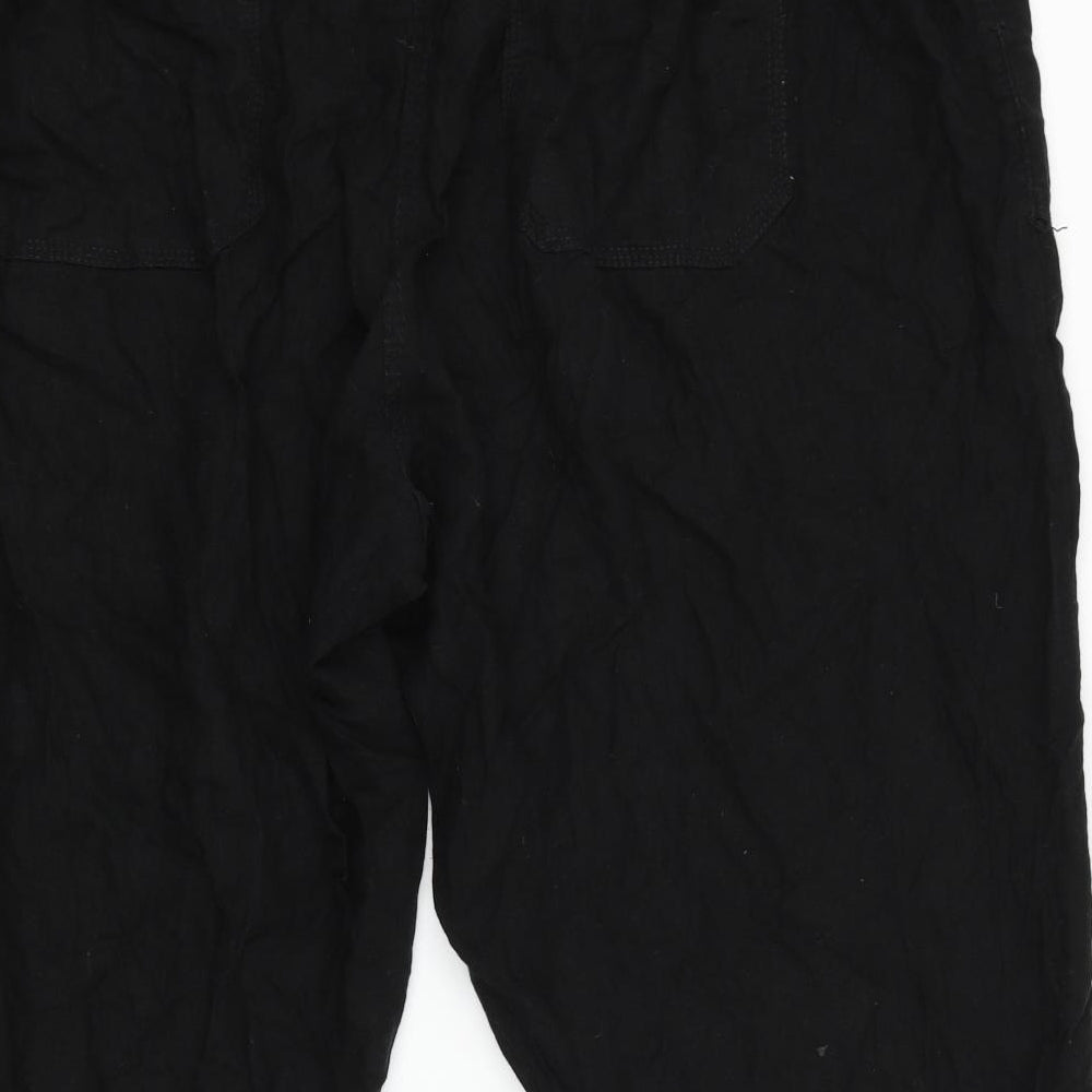 Preworn Womens Black   Cut-Off Shorts Size 28
