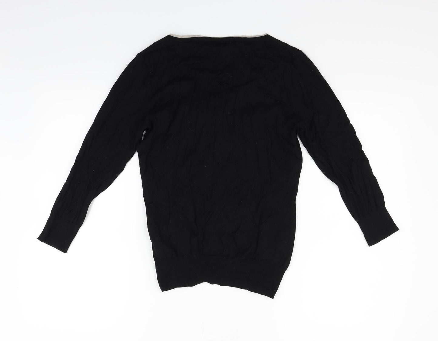 H&M Womens Black   Cardigan Jumper Size S
