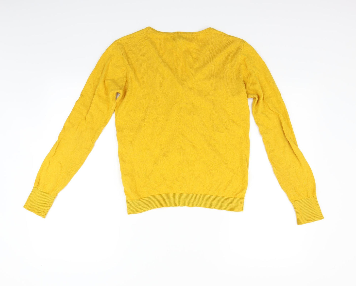 Primark Womens Yellow   Cardigan Jumper Size S