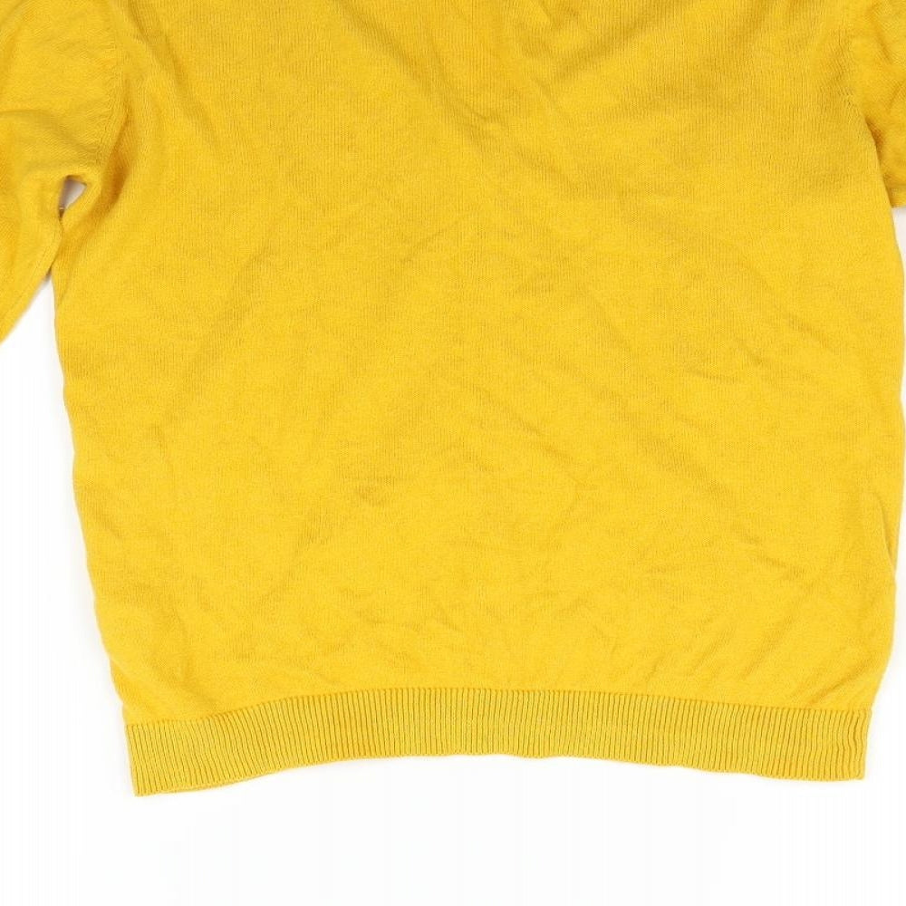 Primark Womens Yellow   Cardigan Jumper Size S