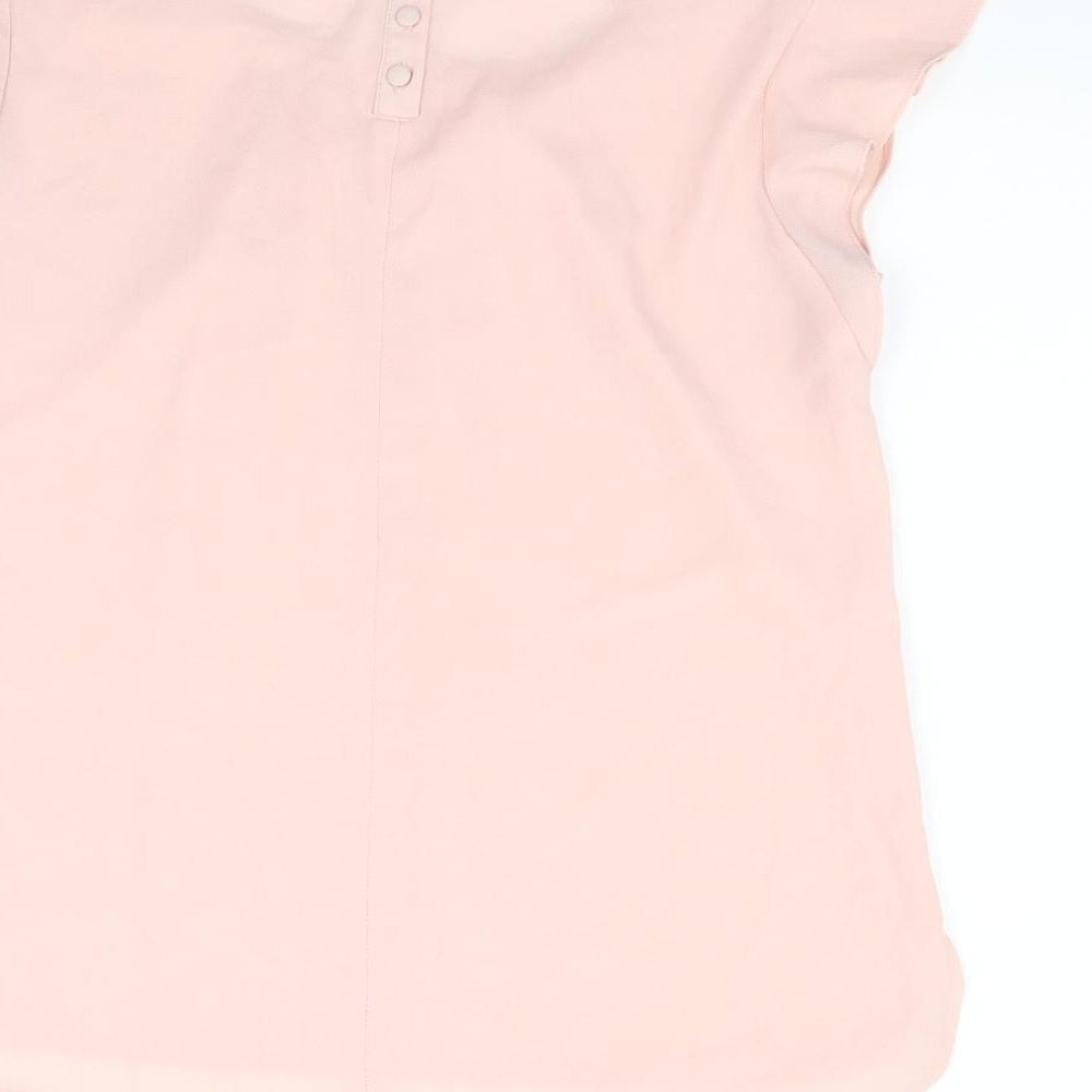 Dorothy Perkins Womens Orange   Basic Blouse Size 10