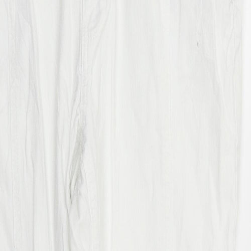 Janina Womens White   Trousers  Size 16 L25 in - washable mark