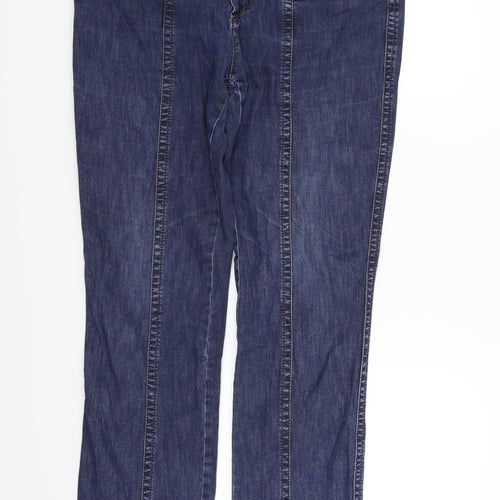 Rosher Womens Blue   Straight Jeans Size 14 L26 in