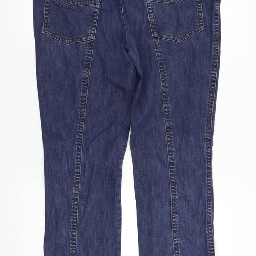 Rosher Womens Blue   Straight Jeans Size 14 L26 in